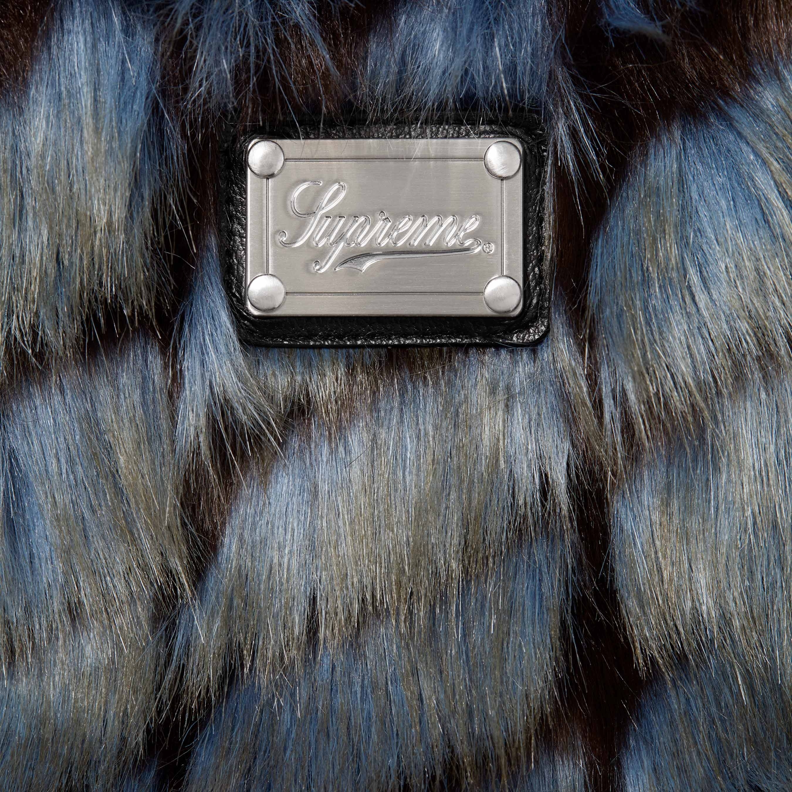 2-Tone WINDSTOPPER® Faux Fur Jacket view 8